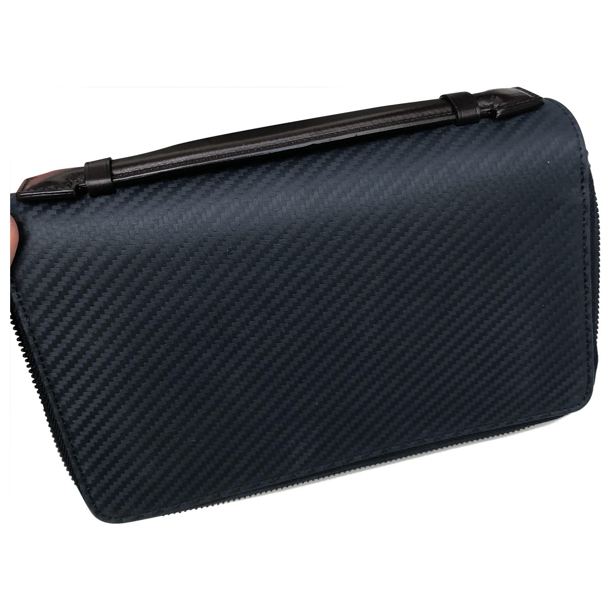 Leather small bag Alfred Dunhill Blue 